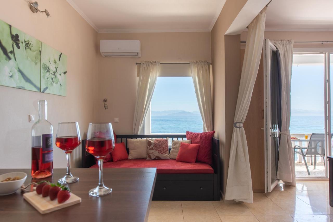 Galini Beach Studios And Penthouse Meszongí Kültér fotó