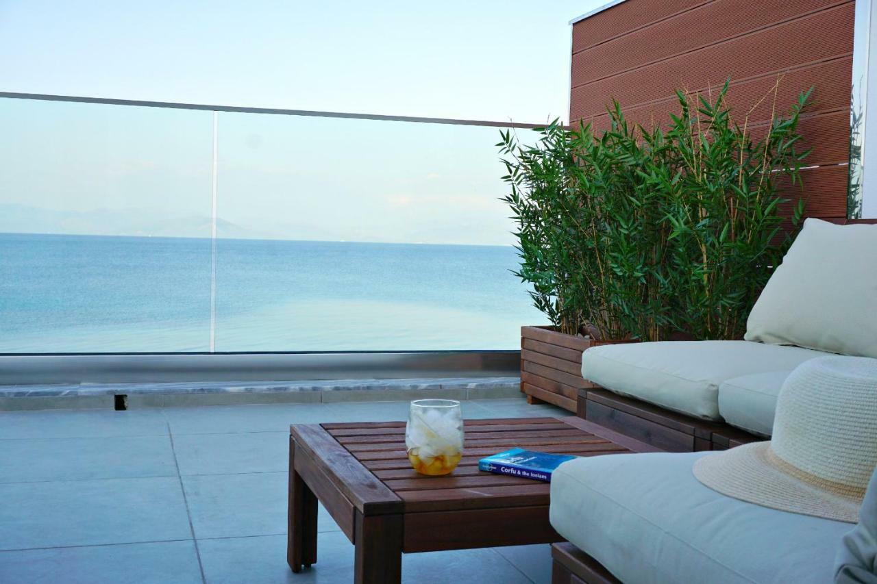 Galini Beach Studios And Penthouse Meszongí Kültér fotó